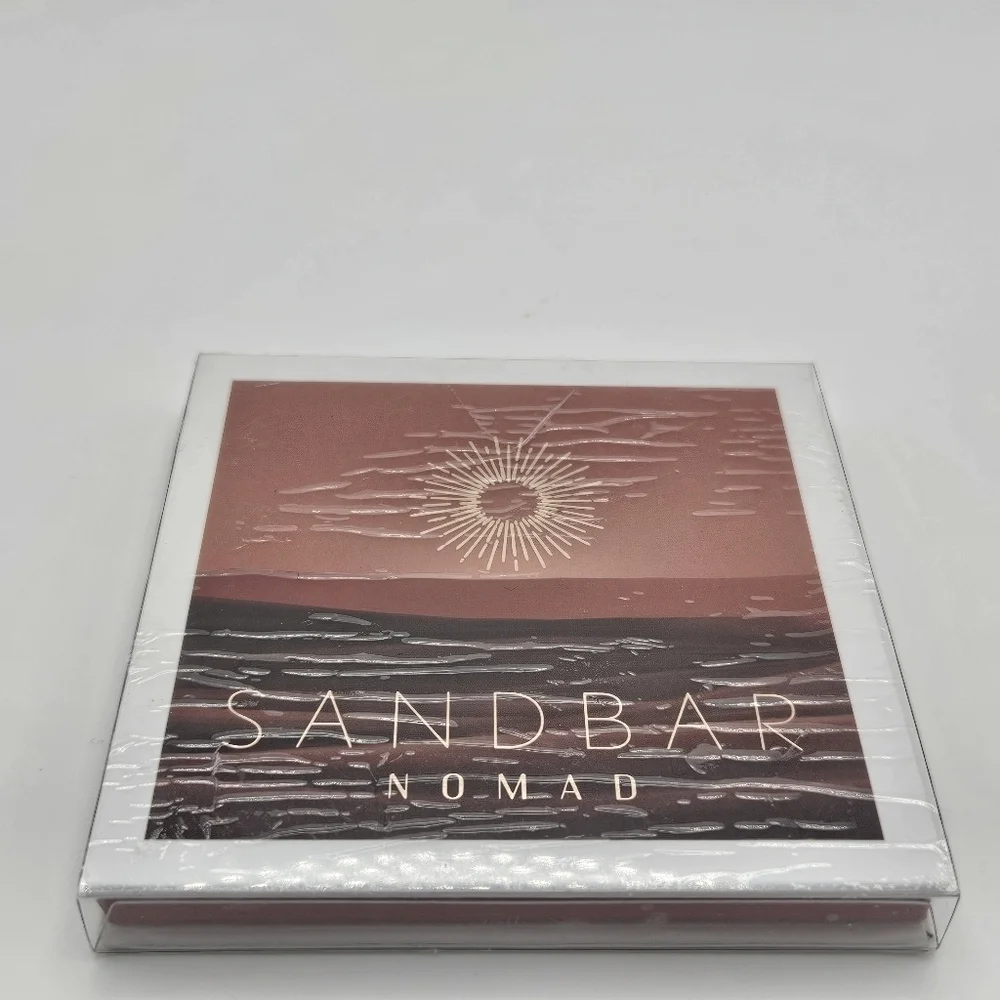 Nomad Cosmetics Sandbar eyeshadow palette warm tones